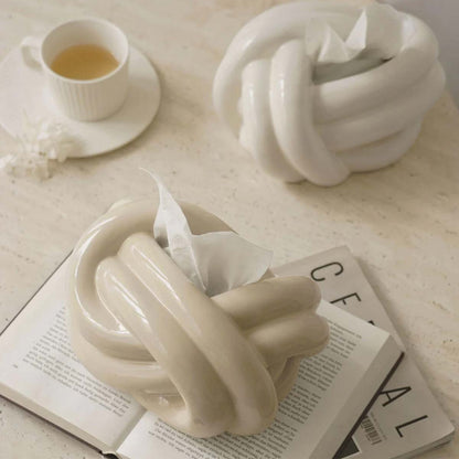 Knot Taschentuchboxen | Stilvolle und Funktionale Wohnaccessoires