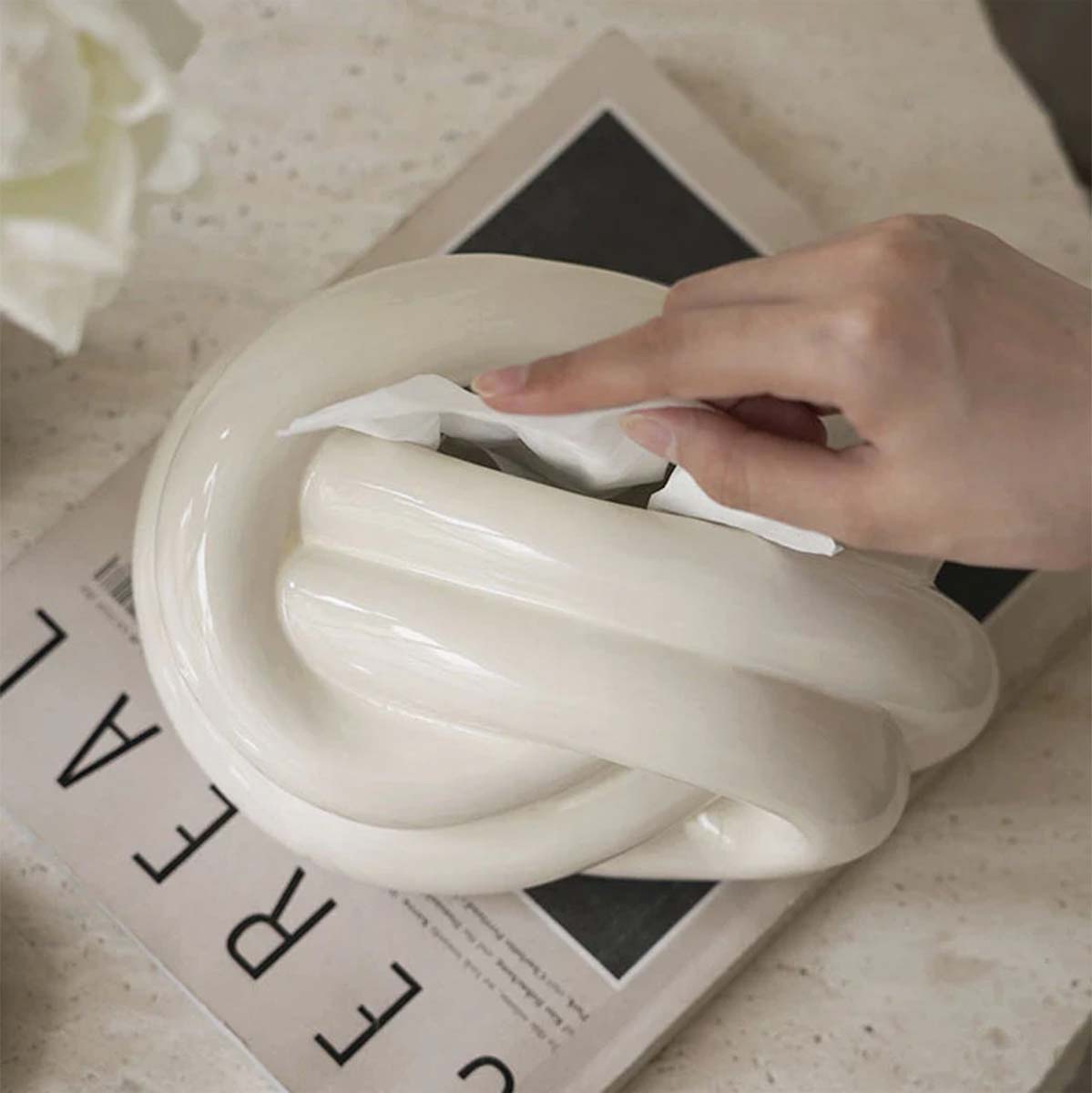 Knot Taschentuchboxen | Stilvolle und Funktionale Wohnaccessoires