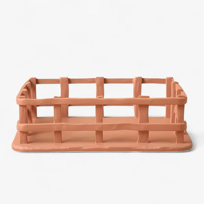 Artistische Fruchtschüssel aus Resin mit Elegantem Design