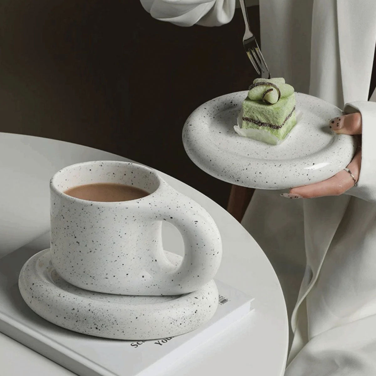 Robuster Keramik-Espressobecher | Stilvoll, Langlebig, Perfekt für Espresso