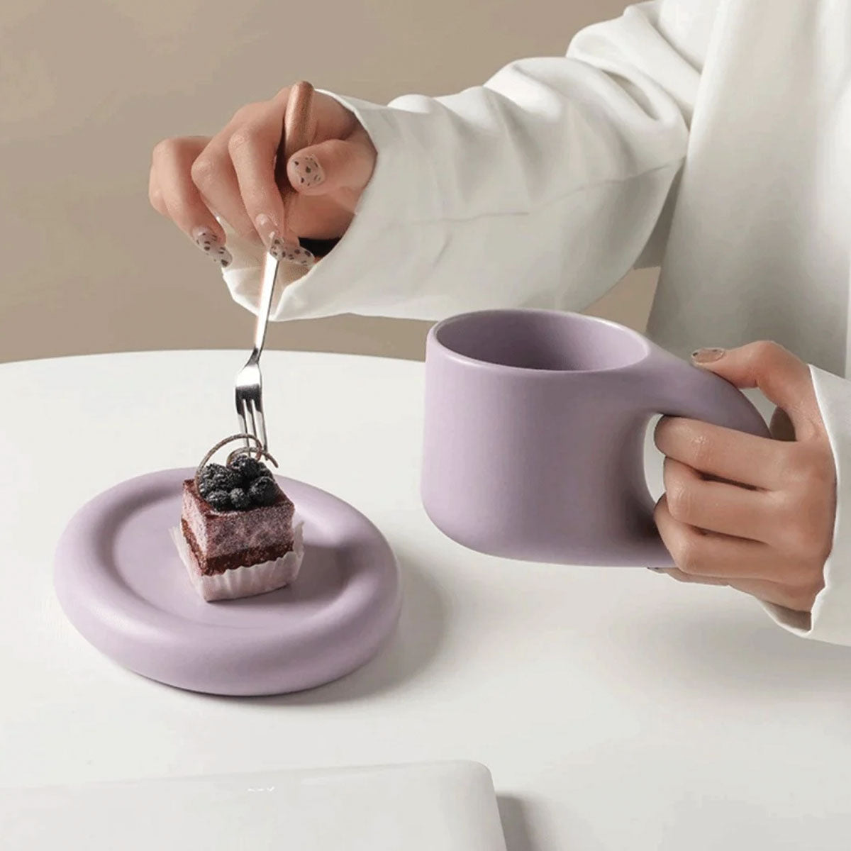 Robuster Keramik-Espressobecher | Stilvoll, Langlebig, Perfekt für Espresso