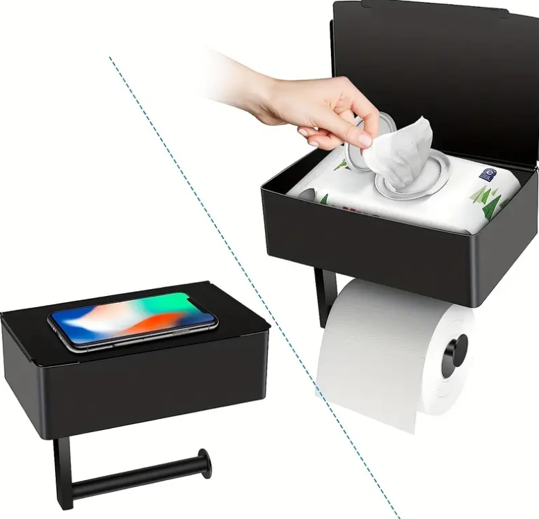 LuxeGuard Pro™: Ihr Badezimmer-Organisator mit Stil und Bequemlichkeit