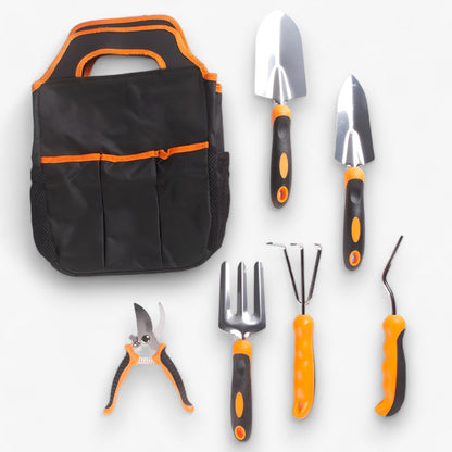 Schweres Gartenwerkzeug-Set mit rutschfestem Griff