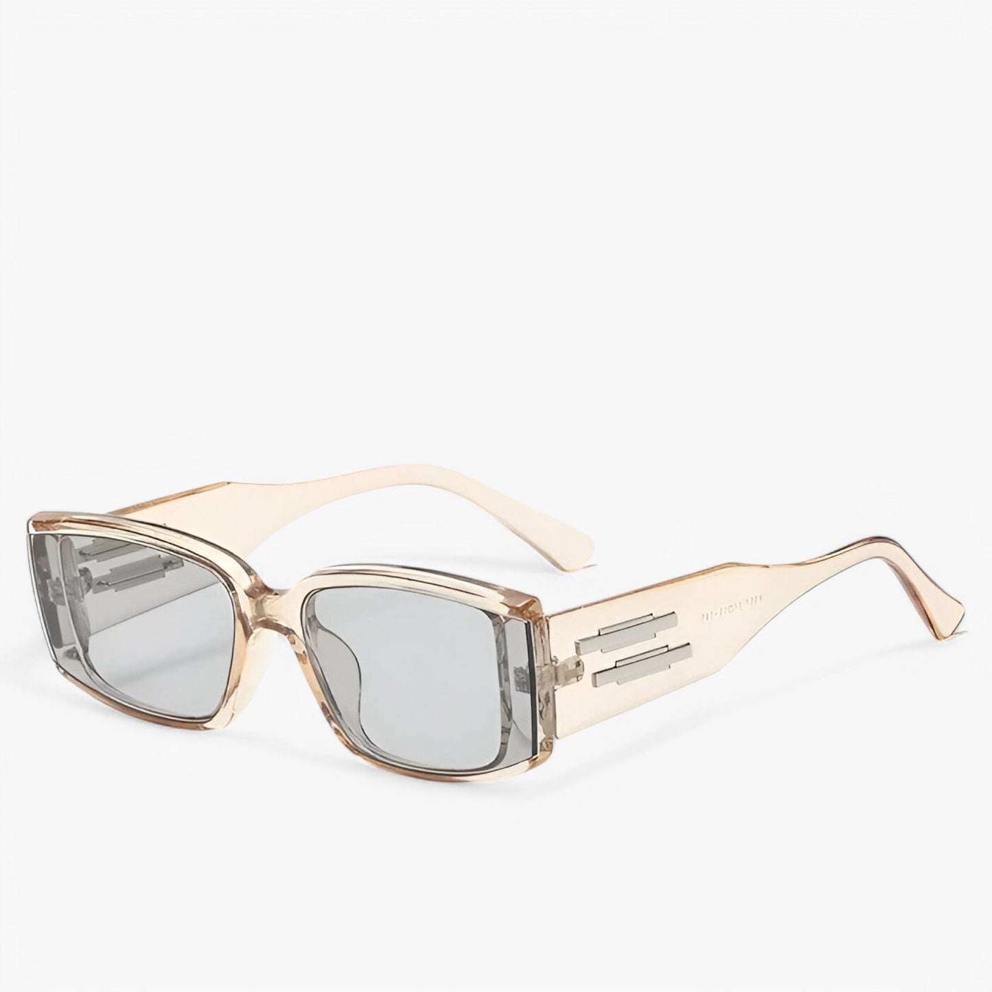 David | Retro Sonnenbrille mit kleiner rechteckiger Fassung