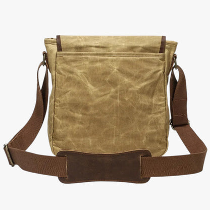 Alex | Vintage RFID-geschützte und wasserdichte Schultertasche
