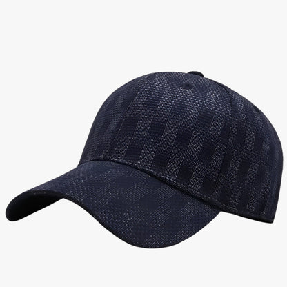 Maverick | Sportliches kariertes Cap mit Gummi