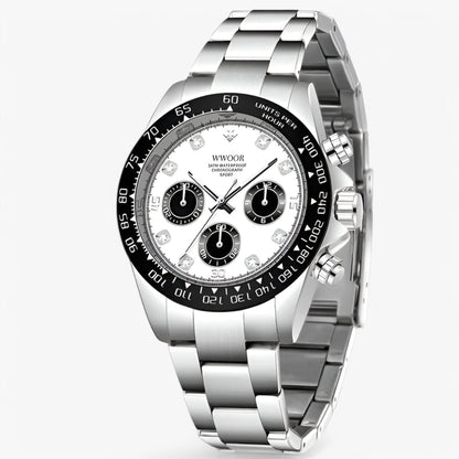 Kashmir | Luxus Chronograph Uhr aus Edelstahl