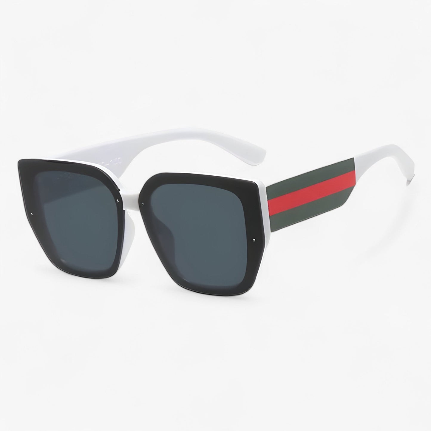 Roco | Retro multicolour polygonale Sonnenbrille für Damen