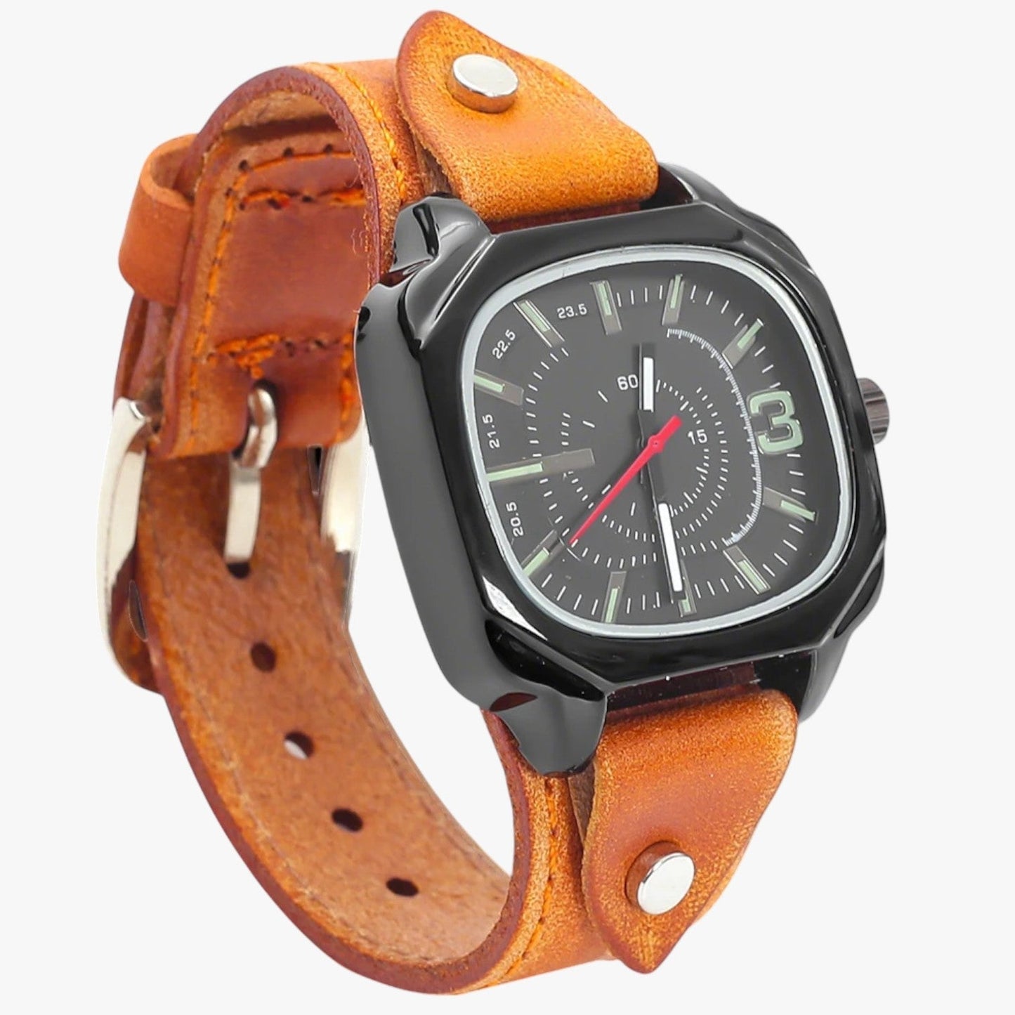 Lucca | Vintage-Uhr mit Lederarmband