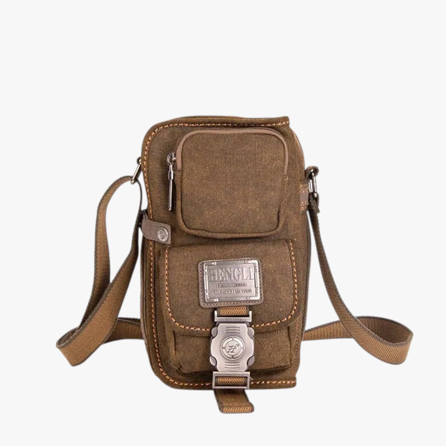 Evren | Elegant und praktisch: Die Canvas-Schultertasche, perfekt für jede Reise