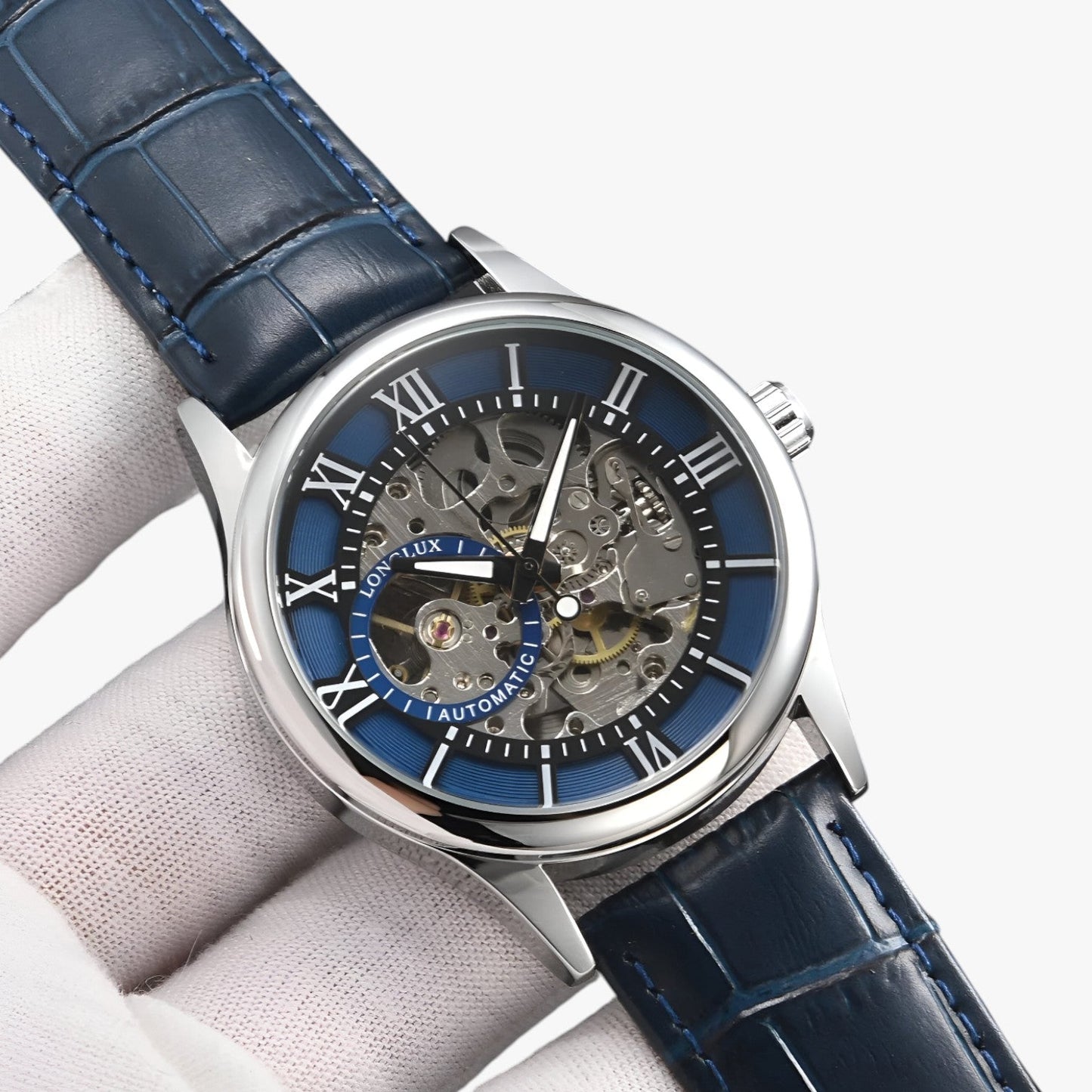 Robert | Elegante wasserdichtes Armbanduhr aus Leder