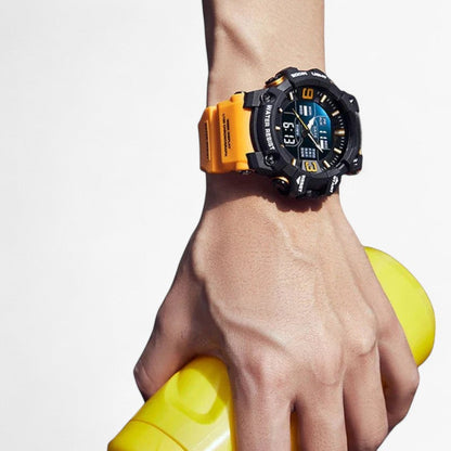 Janos | Sportuhr – LED-Display, wasserdicht und doppelte Zeitanzeige