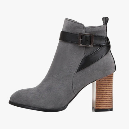 Eberta | Damenhöhere Bügelschuh mit Schnalle – Eleganz und Komfort für Herbst/Winter