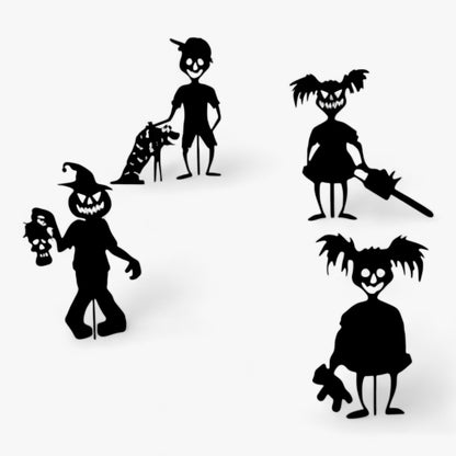 Personalisierte Halloween-Dekorationstafel - Gruselig und Lustig für Ihren Garten