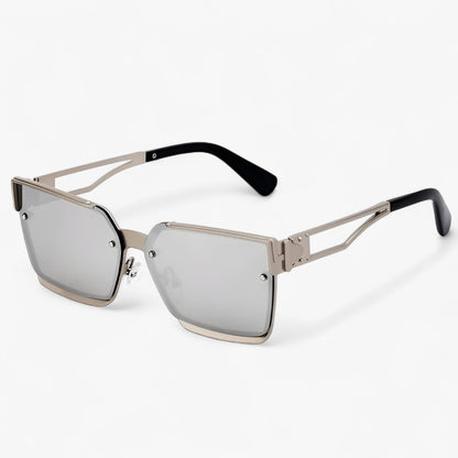 Gregorius | Vintage Punk Quadratische Metallrahmen Sonnenbrille