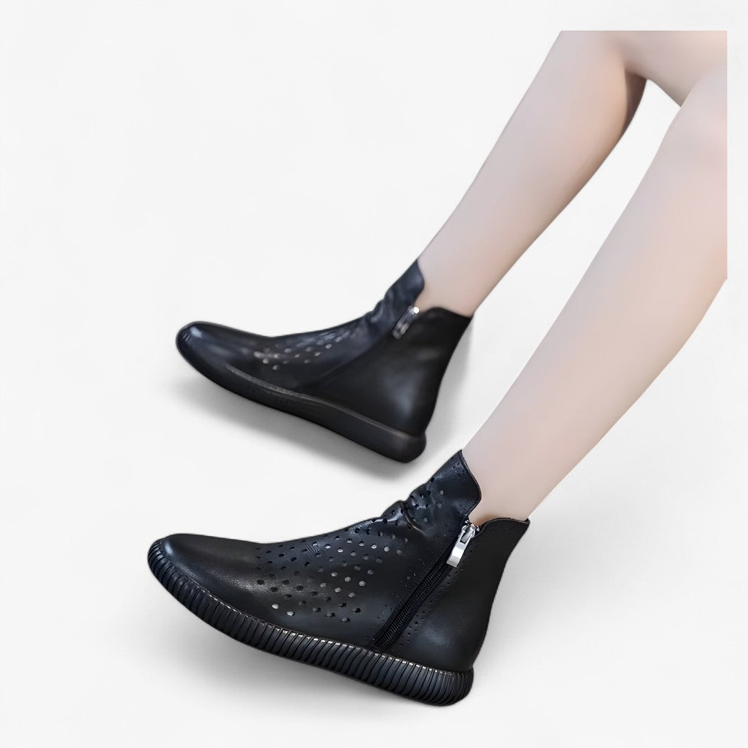 Dalia | Gladiatorenschuhe aus echtem Leder mit schmalem Schnitt im Boho-Stil