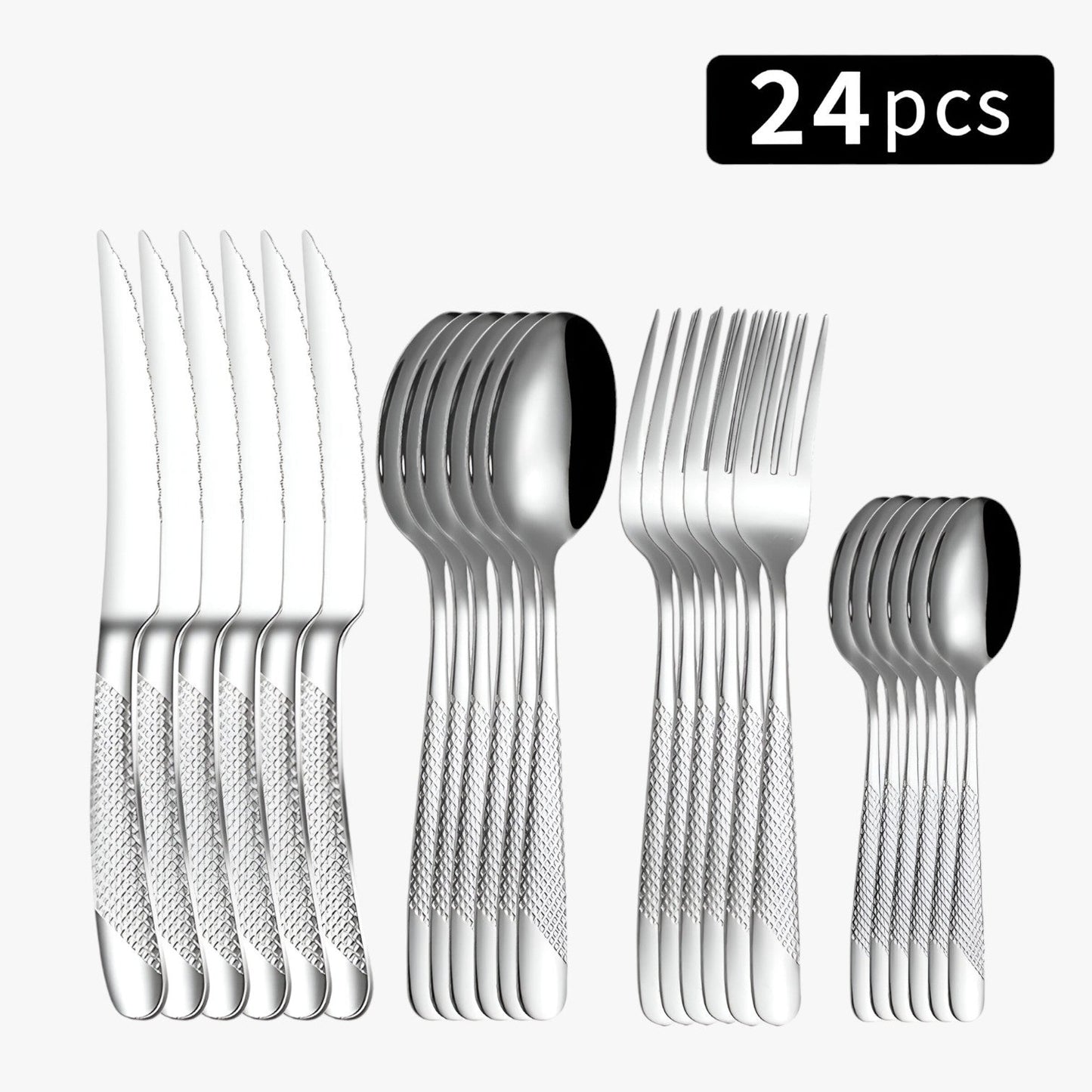 Kaeli | Besteckset aus Edelstahl für die ganze Familie