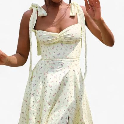 Evie - Elegantes Kleid mit Blumenmuster