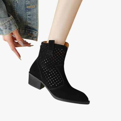 Alison | Damen-Chelsea-Stiefeletten - Bequem, elegant und aus Wildleder