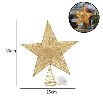 Sternenähnlich Elegant | Oben Stern Ornamente Weihnachtslicht - Beleuchten Sie Ihre Jahresendfeier