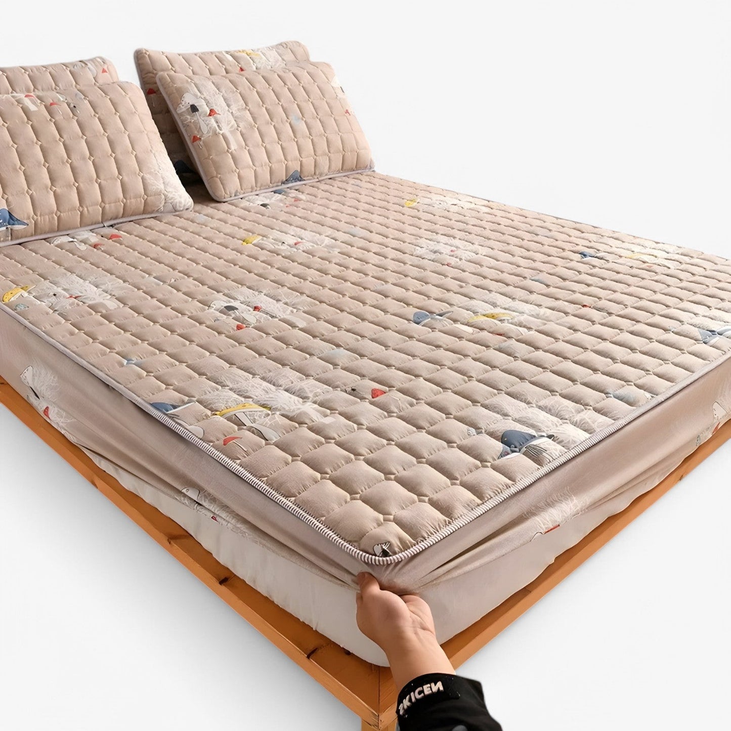 Griselda | Ademend, antibakteriell und kinderfreundlicher Matratzenschoner