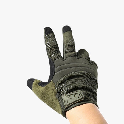 Troy | Vollfinger-Taktik-Handschuhe mit atmungsaktivem Touchscreen