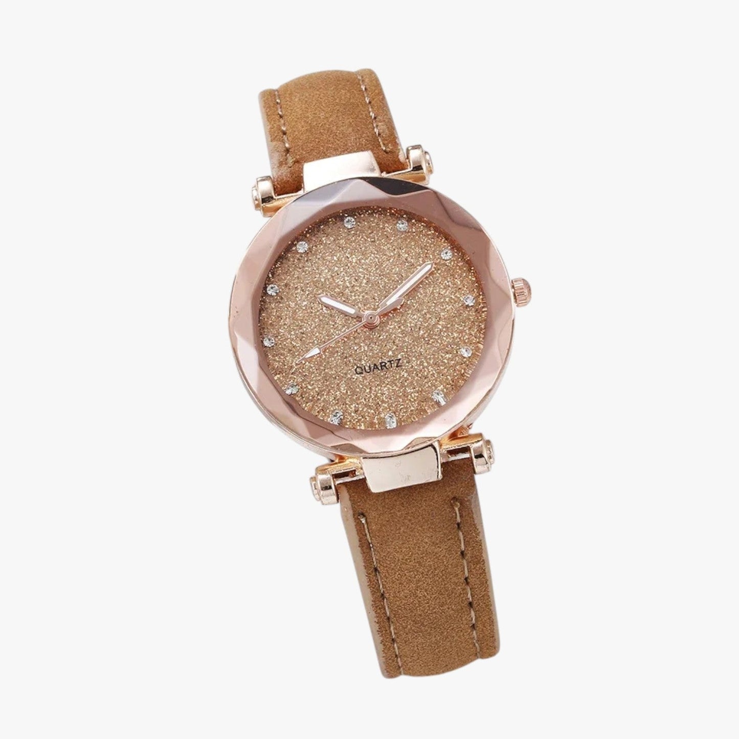 Kiana | Sternenhimmel-Uhr Rosé Silber