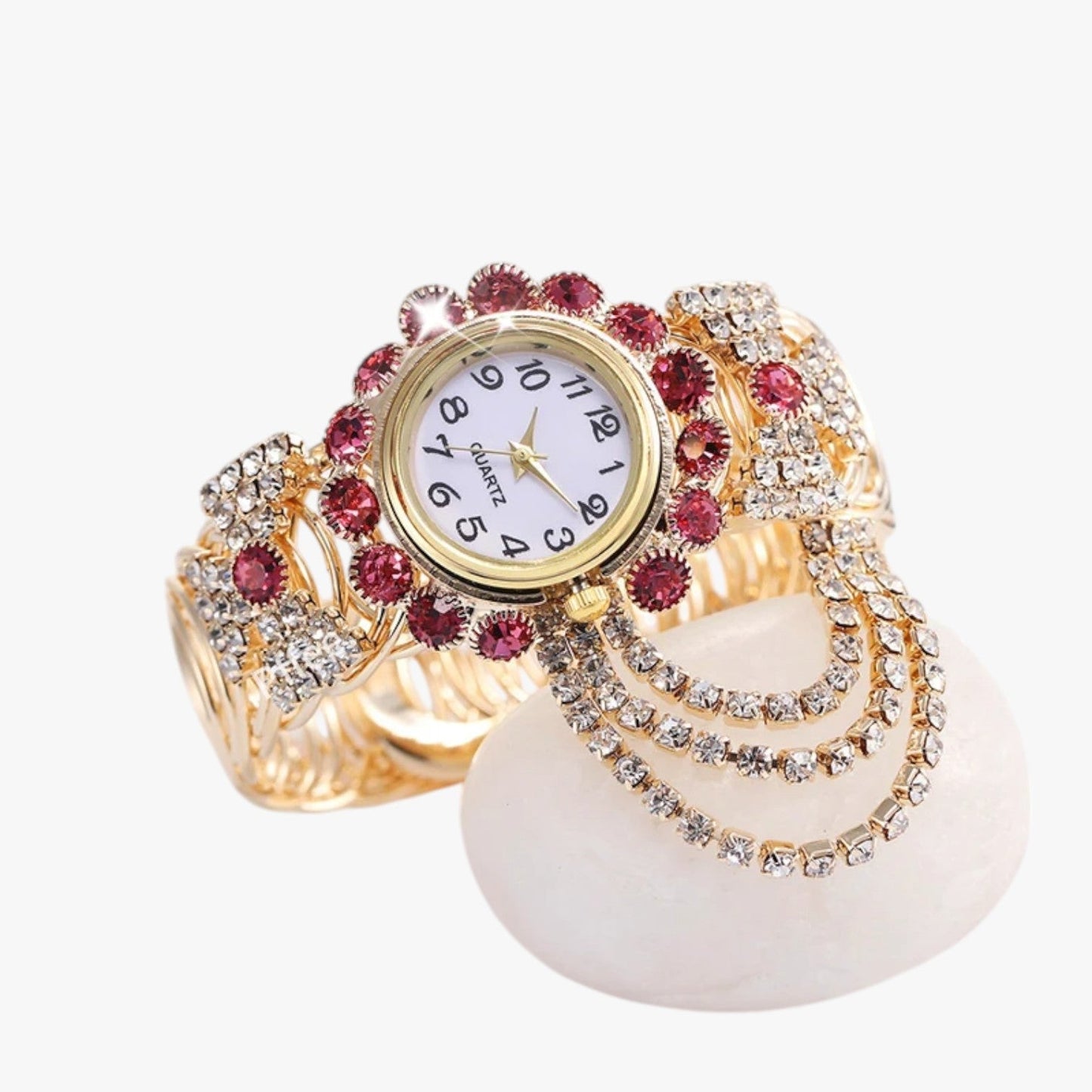 Kamila | Luxusuhr mit Diamant-Armband für Damen