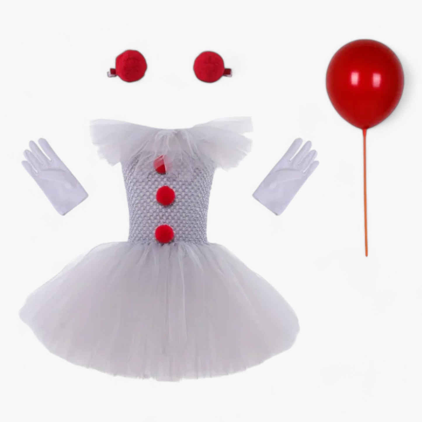 Tutu-Kleid Pennywise - Niedliches und gruseliges Outfit