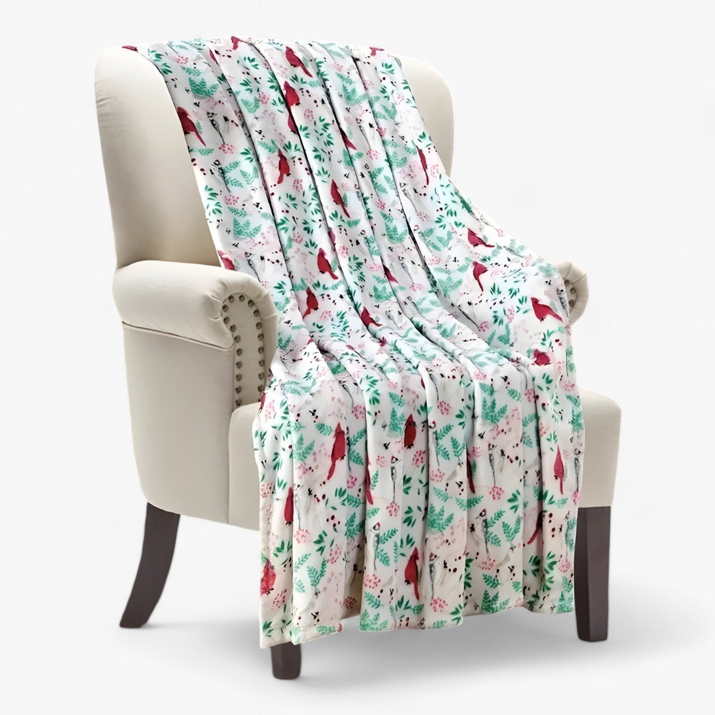 Luxuriöse Weihnachtsdecke aus Fleece - Elegante und kuschelige Urlaubsdekoration