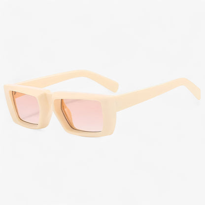 Luca | Y2K Designer Sonnenbrille mit quadratischem Rahmen Unisex