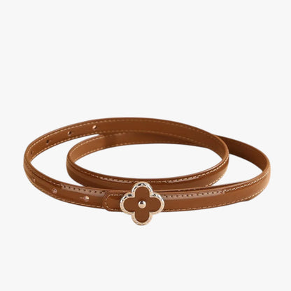 Lilly | Schmale Taille aus Echtleder für elegante Outfits