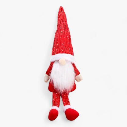 SantaFace | Weihnachtsfigur ohne Gesicht - Fügen Sie Ihren Dekorationen einen geheimn+isvollen Touch hinzu