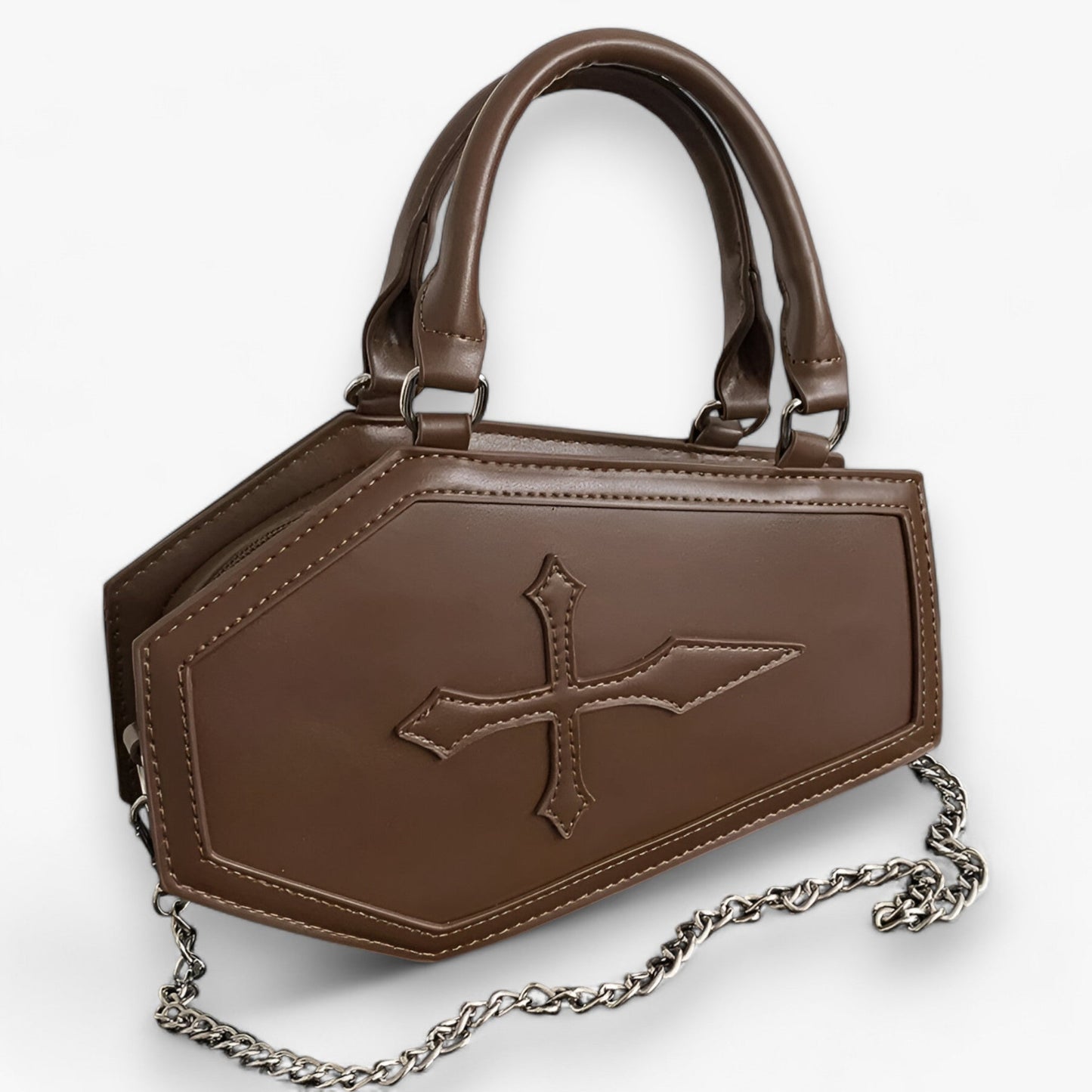 Sarg-Kettenhandtasche - Geräumig und elegant für Halloween-Cosplay