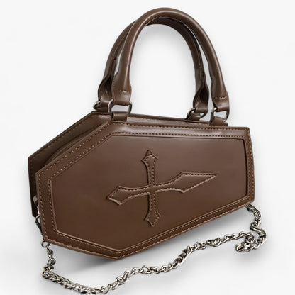 Sarg-Kettenhandtasche - Geräumig und elegant für Halloween-Cosplay