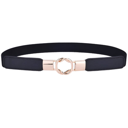 Efeu | Dünner elastischer Gürtel für Kleider und große Größen