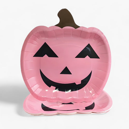 Trick or Treat Teller - Kürbis Teller für Halloween