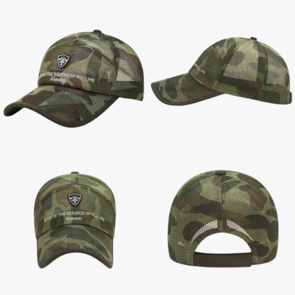 Brady | Atmungsaktive Sommer-Sportcap mit Visier Jungle