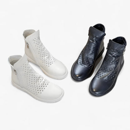 Dalia | Gladiatorenschuhe aus echtem Leder mit schmalem Schnitt im Boho-Stil