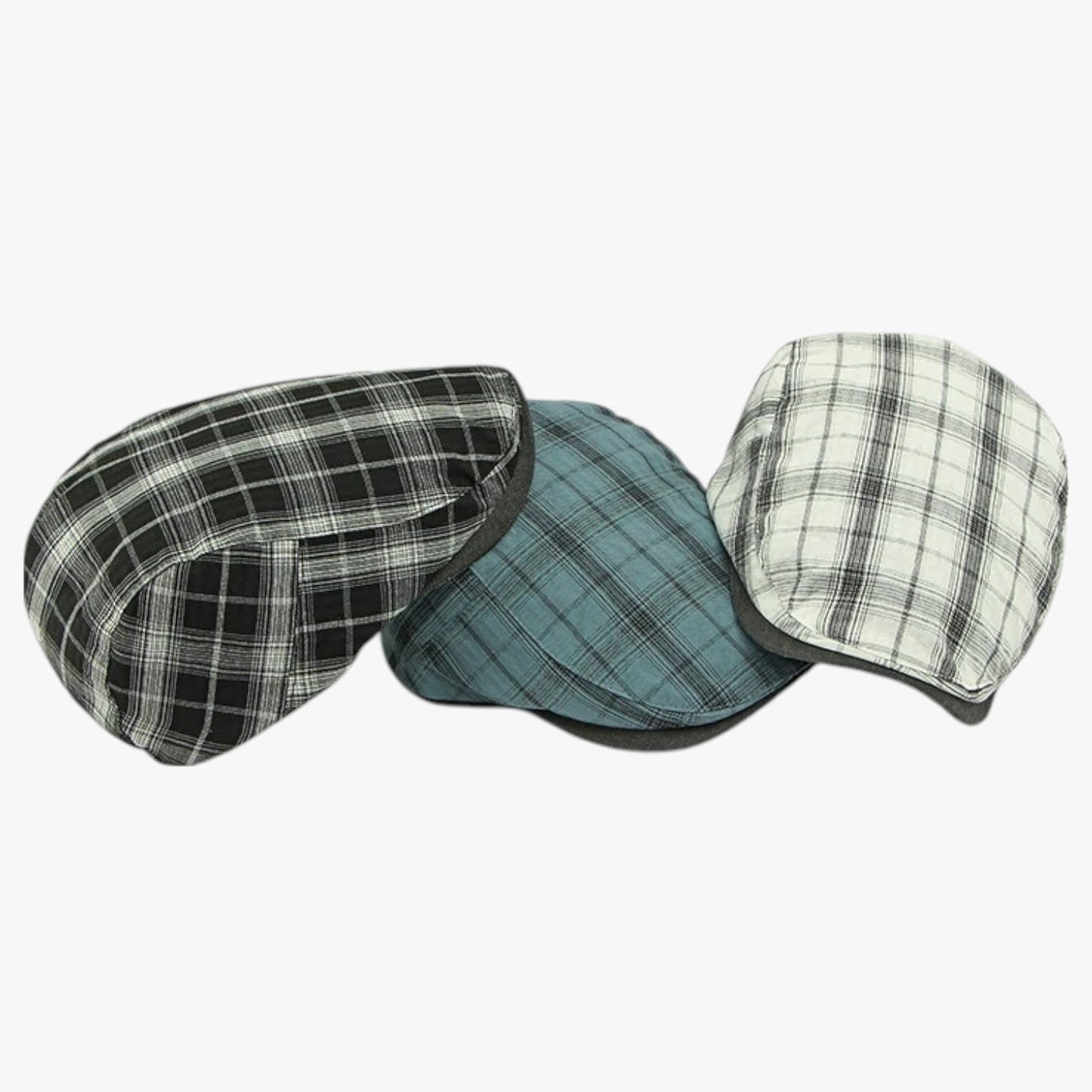 Sevyn | Retro-Tartan-Cotton-Kopfbedeckung