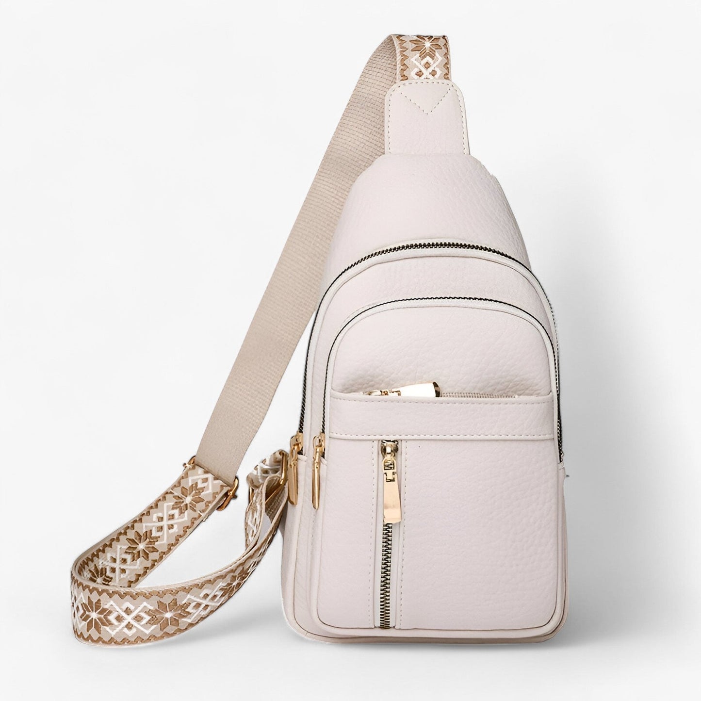 Moderne PU-Leder Brusttasche – Elegant & Vielseitig