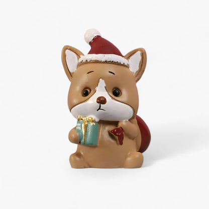 Kerstgeist | Mikro Landschaft Weihnachtsdekorationen - Fügen Sie eine Niedliche Note zu Ihrem Schreibtisch und Auto hinzu