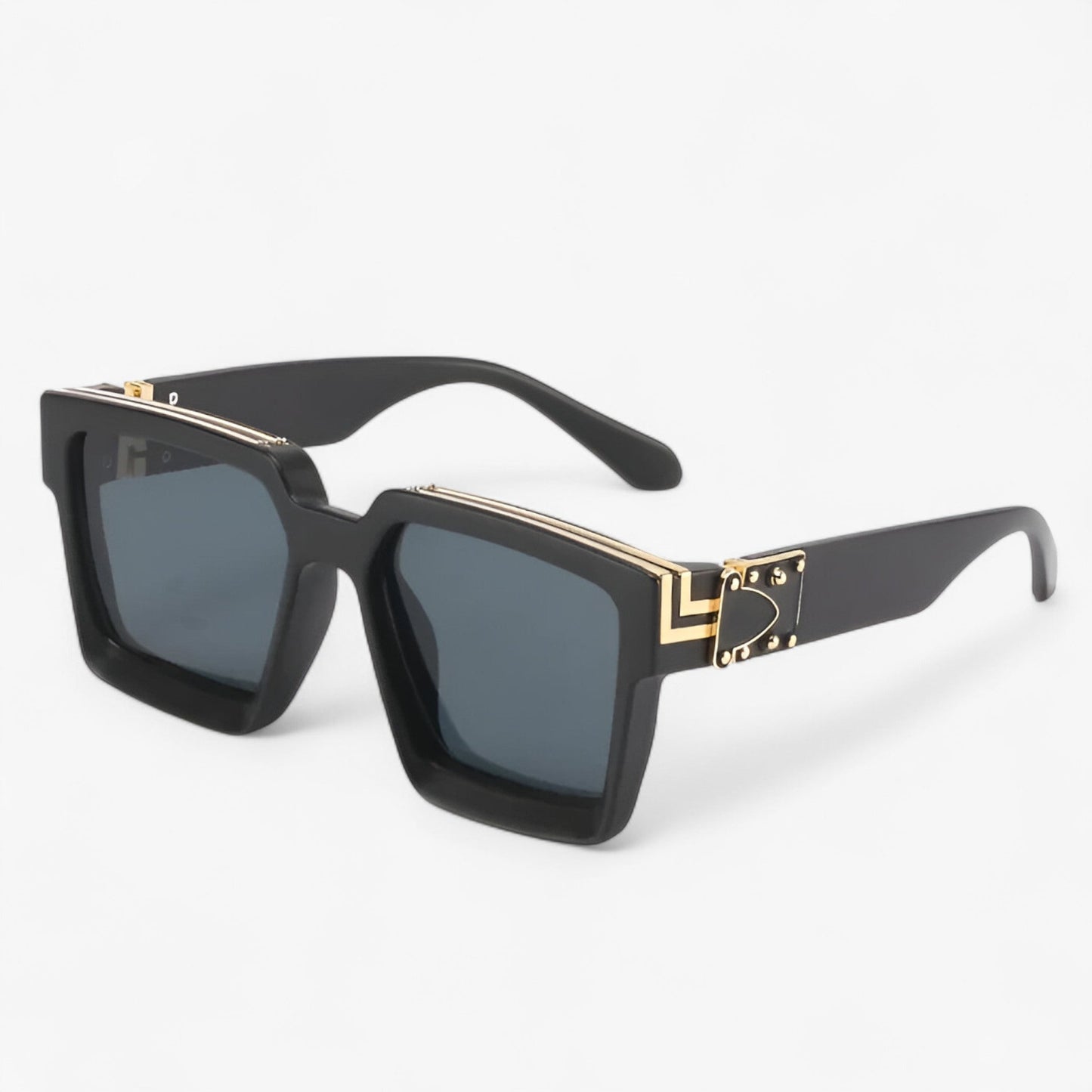 Manuel | Retro quadratische Sonnenbrille für Herren