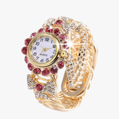 Kamila | Luxusuhr mit Diamant-Armband für Damen