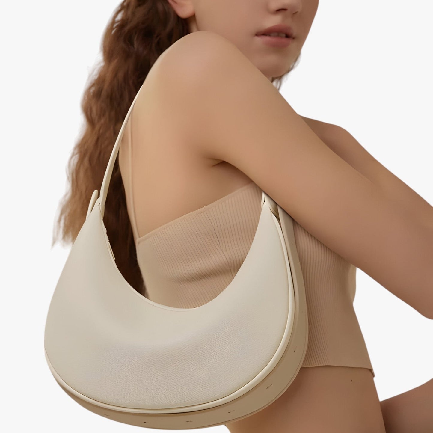 Sienna | Elegante Damen-Clutch in Halbmondform