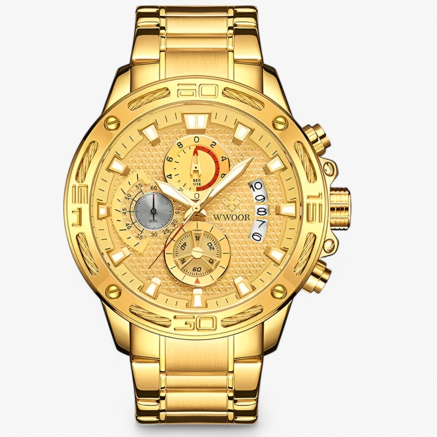 Linus | Luxus-Chronographenuhr aus Edelstahl