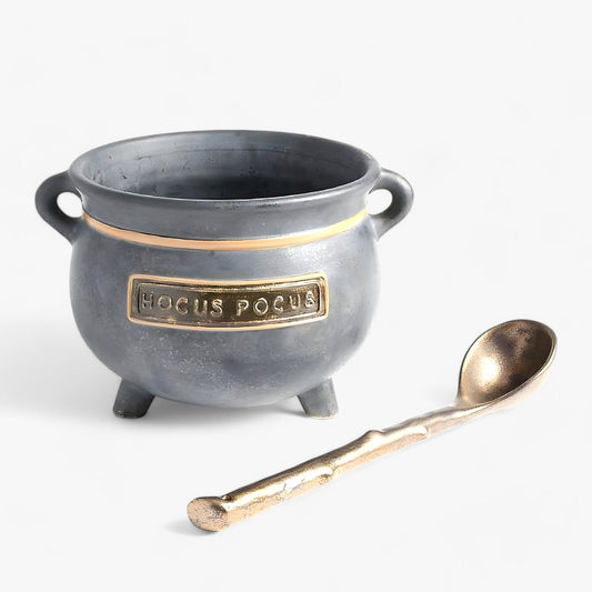 Kesselförmige Servierschüssel - Perfekt für Halloween-Partys