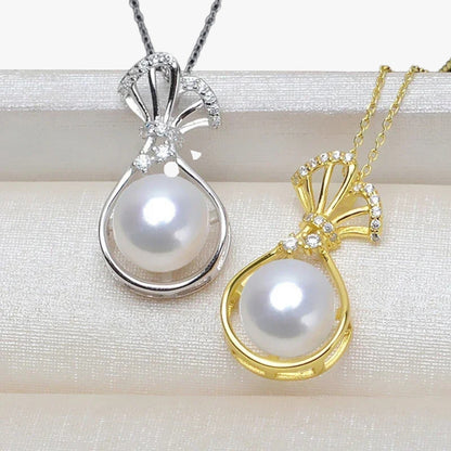 Elina | Kette und Tasche mit Imitationsperle Einzigartige Eleganz für besondere Anlässe