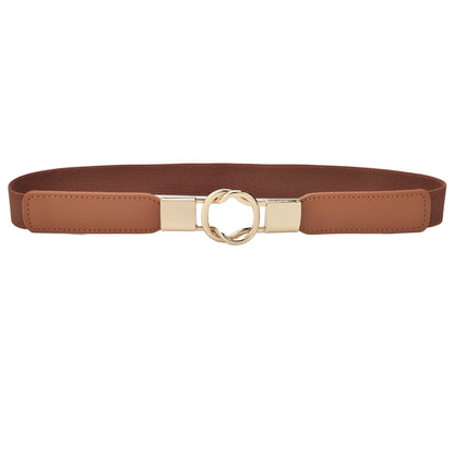 Efeu | Dünner elastischer Gürtel für Kleider und große Größen