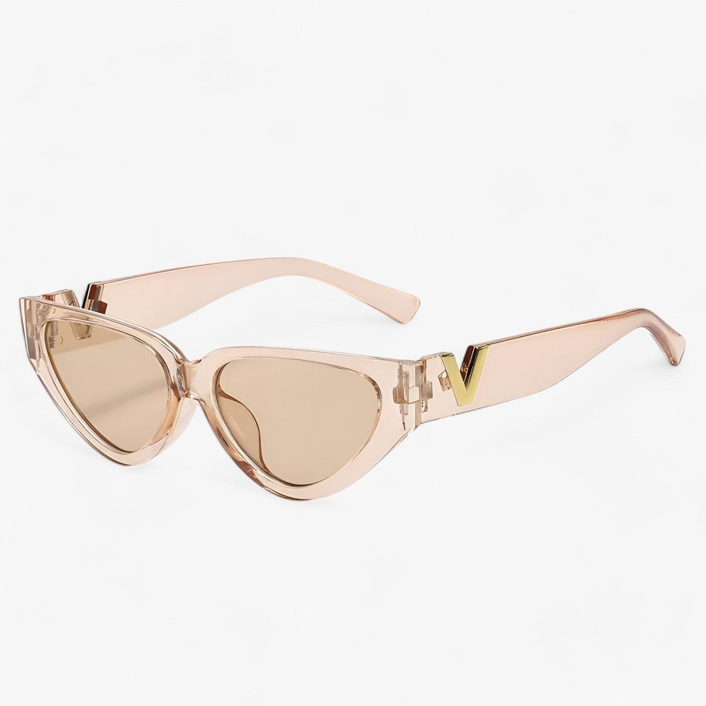 Samara | Luxus Glamour Katzenaugen Sonnenbrille für Damen - UV400-Schutz